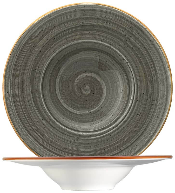 Bonna Aura Space Banquet Pasta plate 28cm grey - 6 pcs. Bonna Aura Space Banquet Pasta plate 28cm grey - 6 pcs.