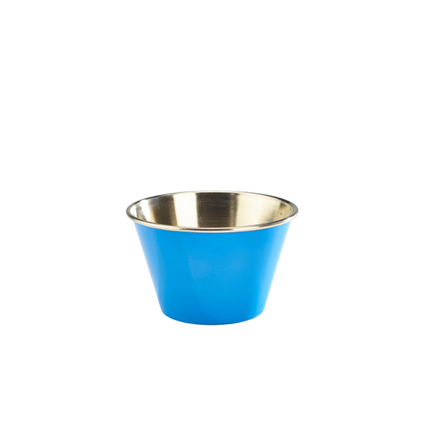 Ramekin, stainless steel, blue - 170ml (24 pcs.) Ramekin, stainless steel, blue - 170ml (24 pcs.)