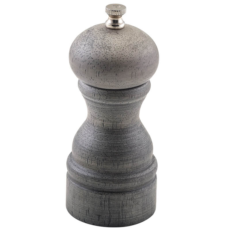 Salt/Pepper Grinder, wood - grey (13cm) Salt/Pepper Grinder, wood - grey (13cm)