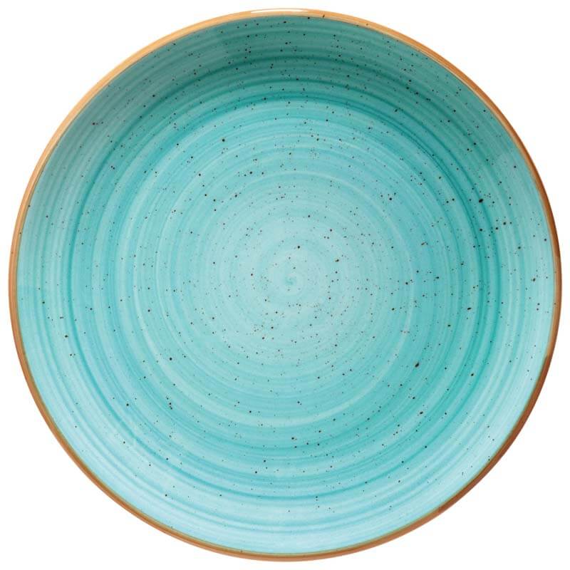 Bonna Aura Aqua Gourmet Plate 27cm turquoise - 12 pcs. Bonna Aura Aqua Gourmet Plate 27cm turquoise - 12 pcs.