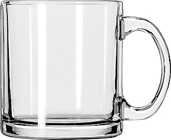 Glass mug, Warm Beverages Libbey - 385ml (12pcs)