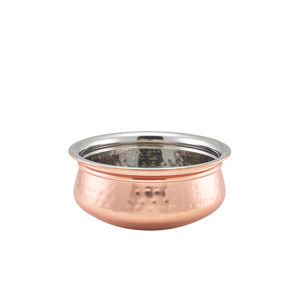 Handi Bowl, stainless steel hammered, copper-colored - 14,5 cm (12 pcs.)
