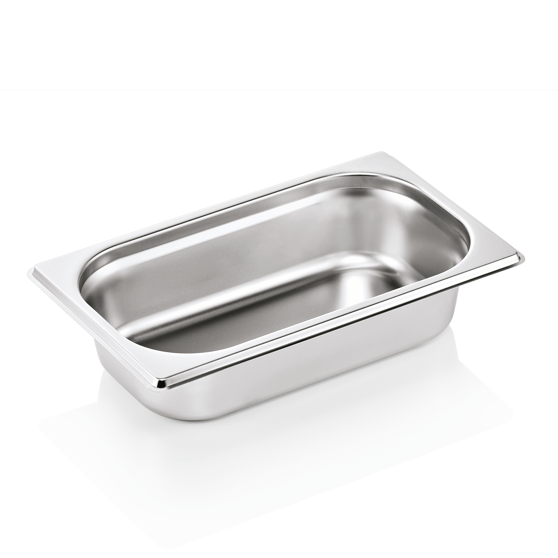 GN 1/4 container, CNS, GN ESSENTIALS - 6,5cm (6 pcs.)