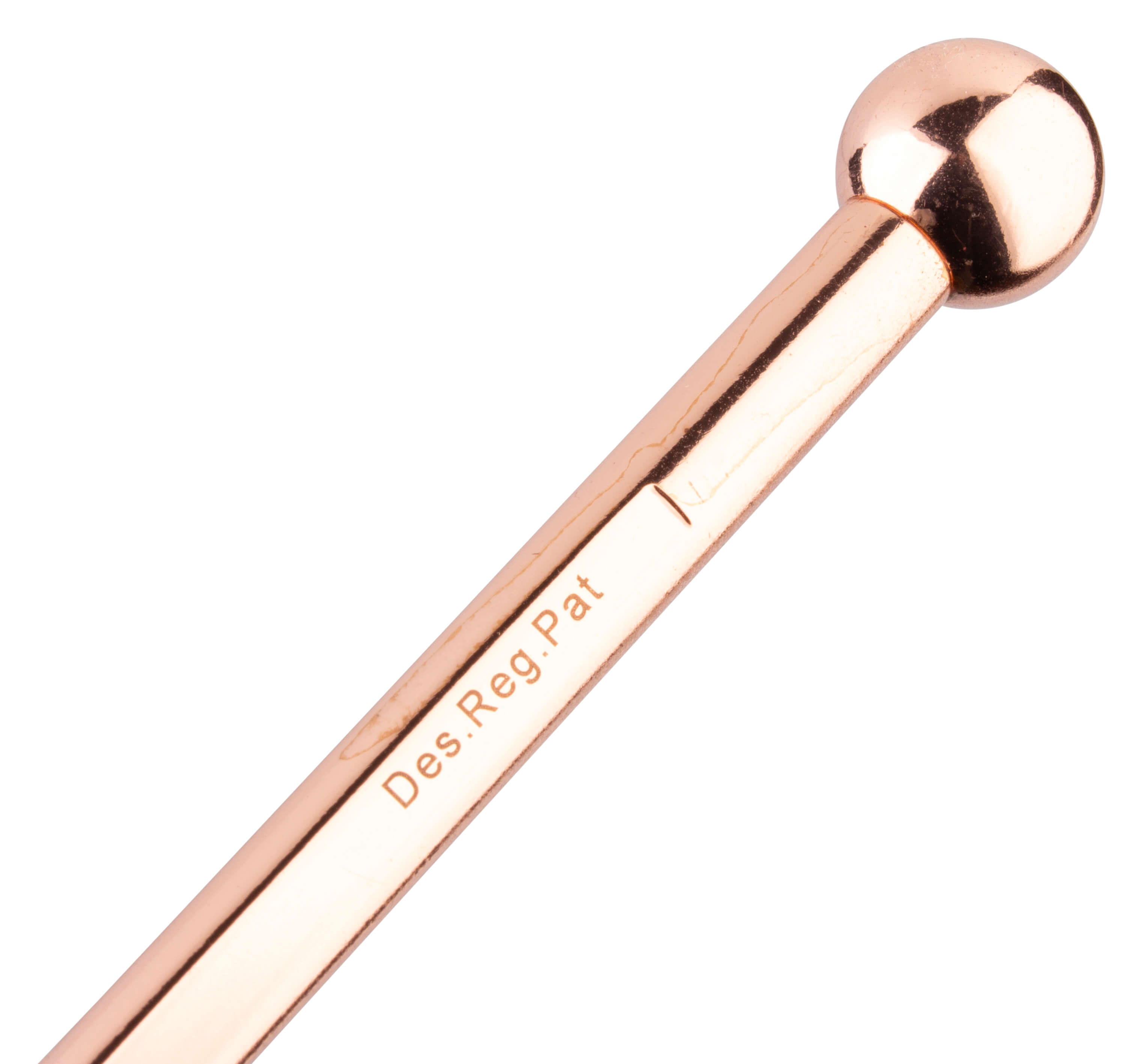Lux Swizzle Stick, copper, Uberbartools - 40cm