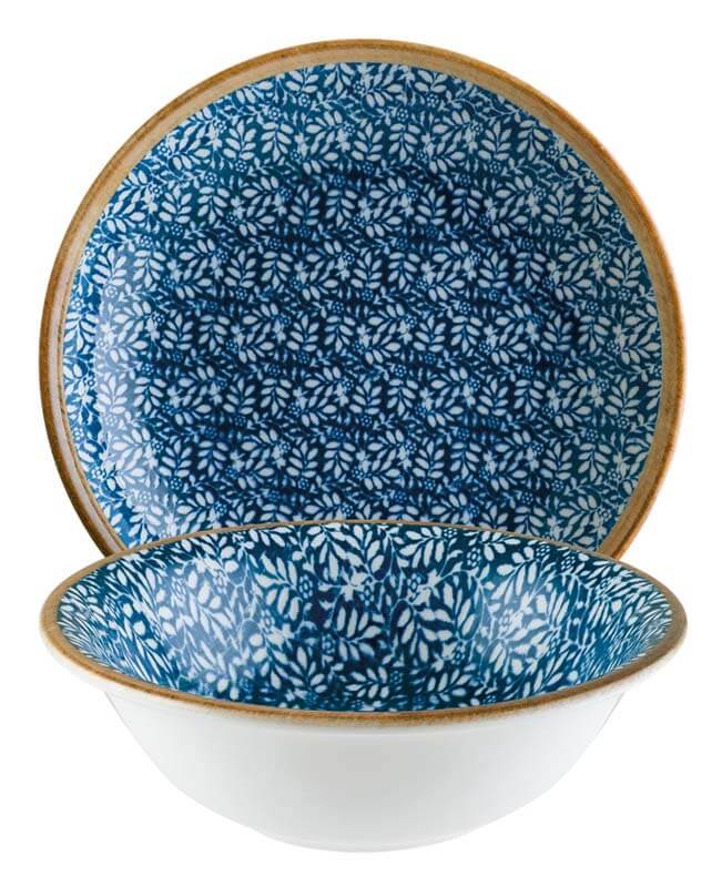 Bonna Lupin Gourmet Bowl 16cm blue - 12 pcs. Bonna Lupin Gourmet Bowl 16cm blue - 12 pcs.