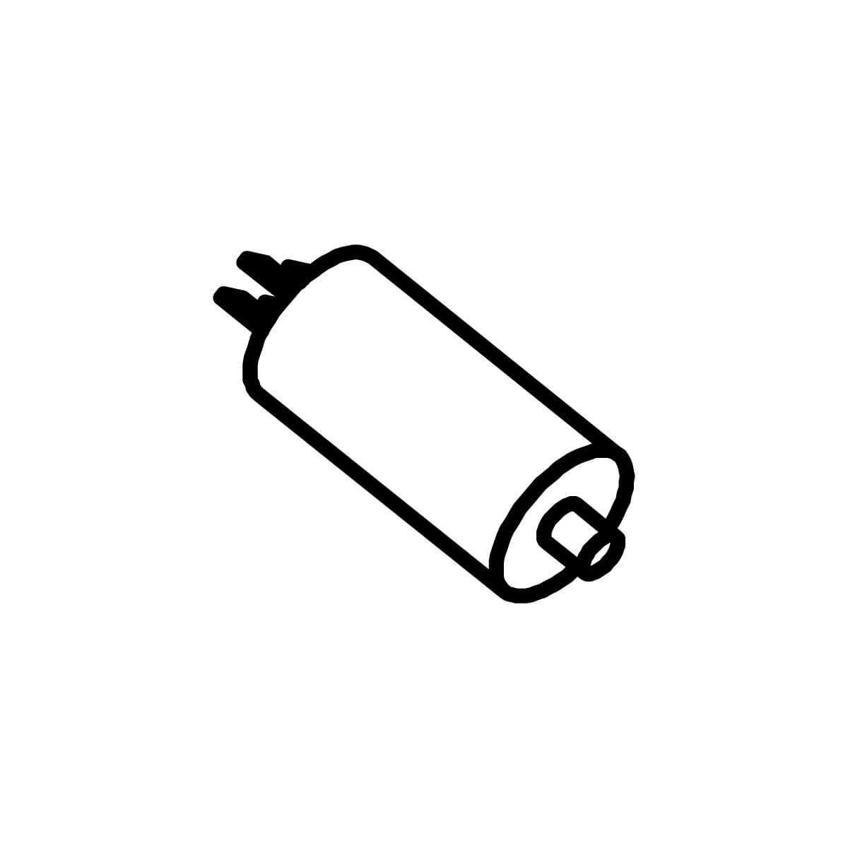 Capacitor 4 µF (110 and 220V) - Santos #11 (11420)