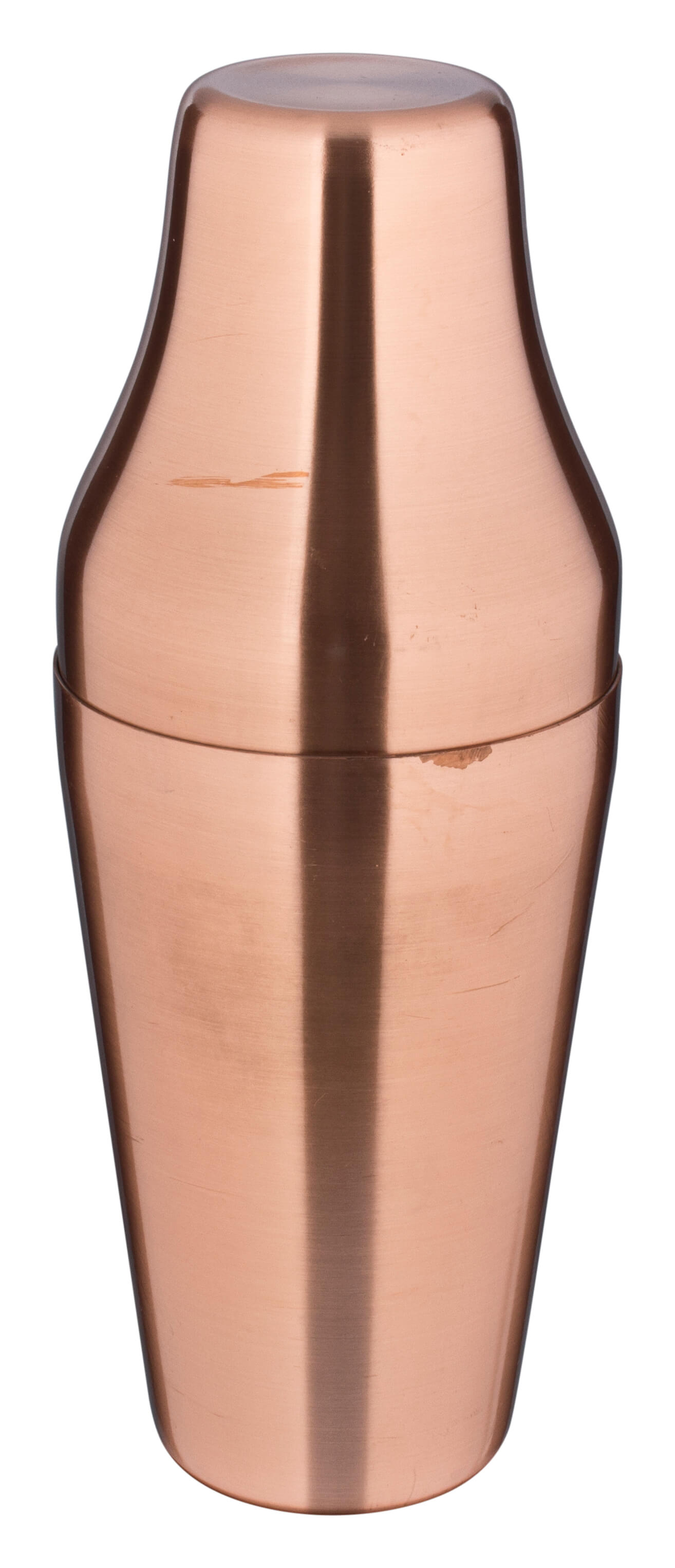 French Cocktail Shaker, copper colored matt, 500ml - irregular stock