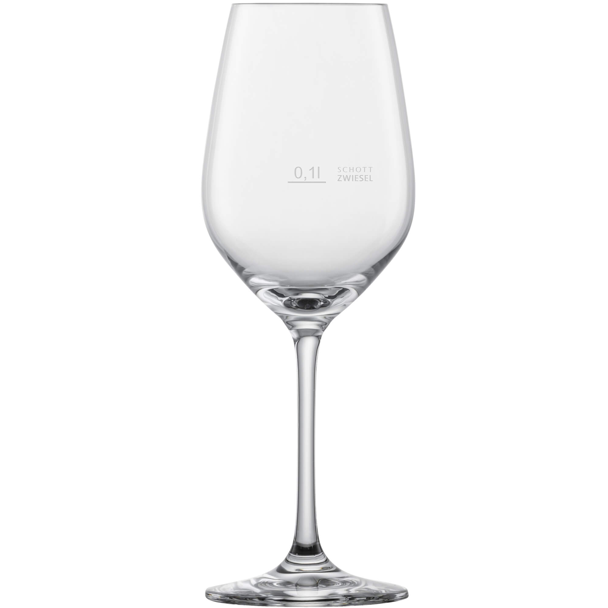 White wine glass Vina, Zwiesel - 290ml, 0,1l CM (6 pcs.)