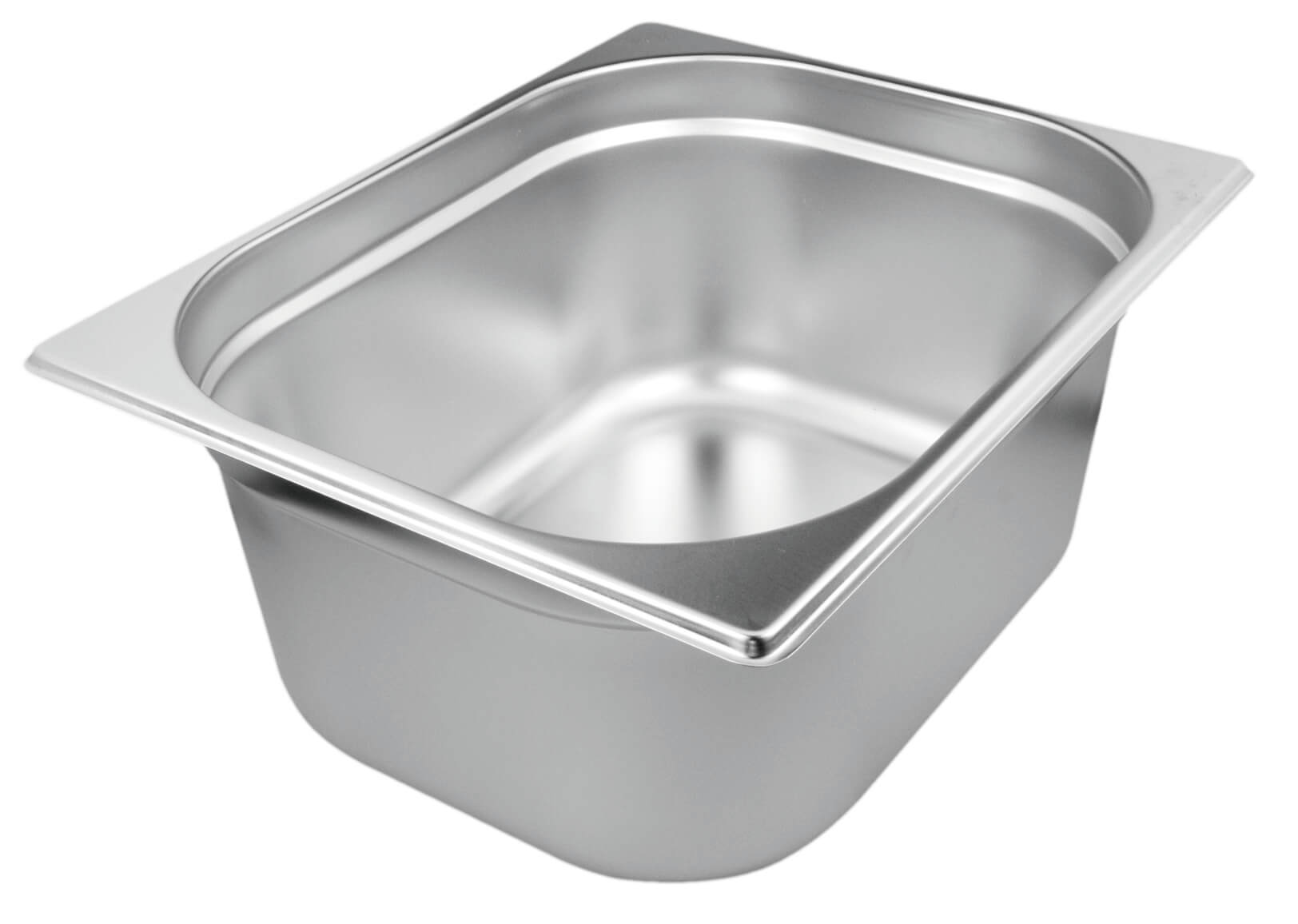 Gastronomy-standard container 65mm depth - stainless steel (GN 1/2)