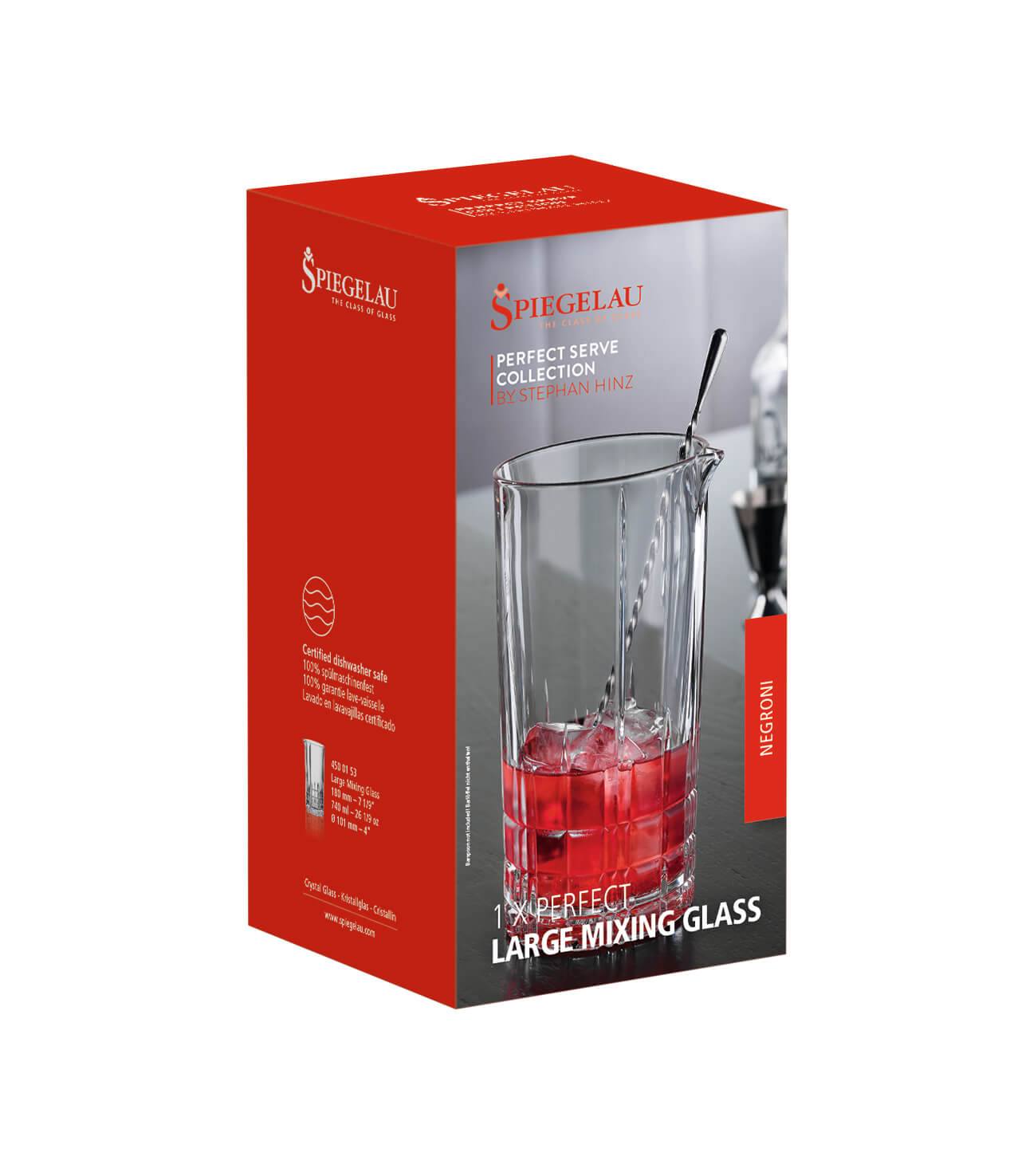 Mixing glass big, Perfect Serve Collection Spiegelau - 750ml