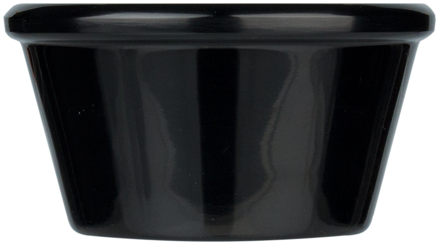 Dip bowl melamine, black - 60ml