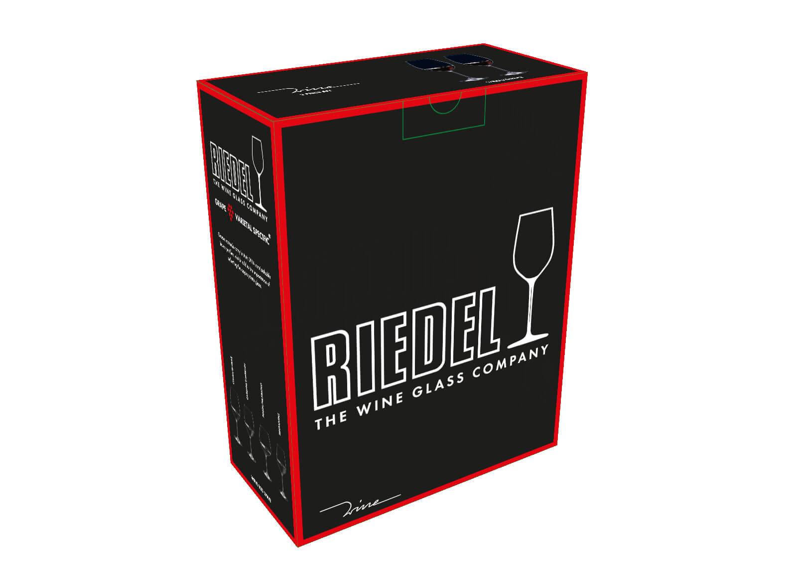 Syrah/Shiraz glass Wine, Riedel - 650ml (2 pcs.)