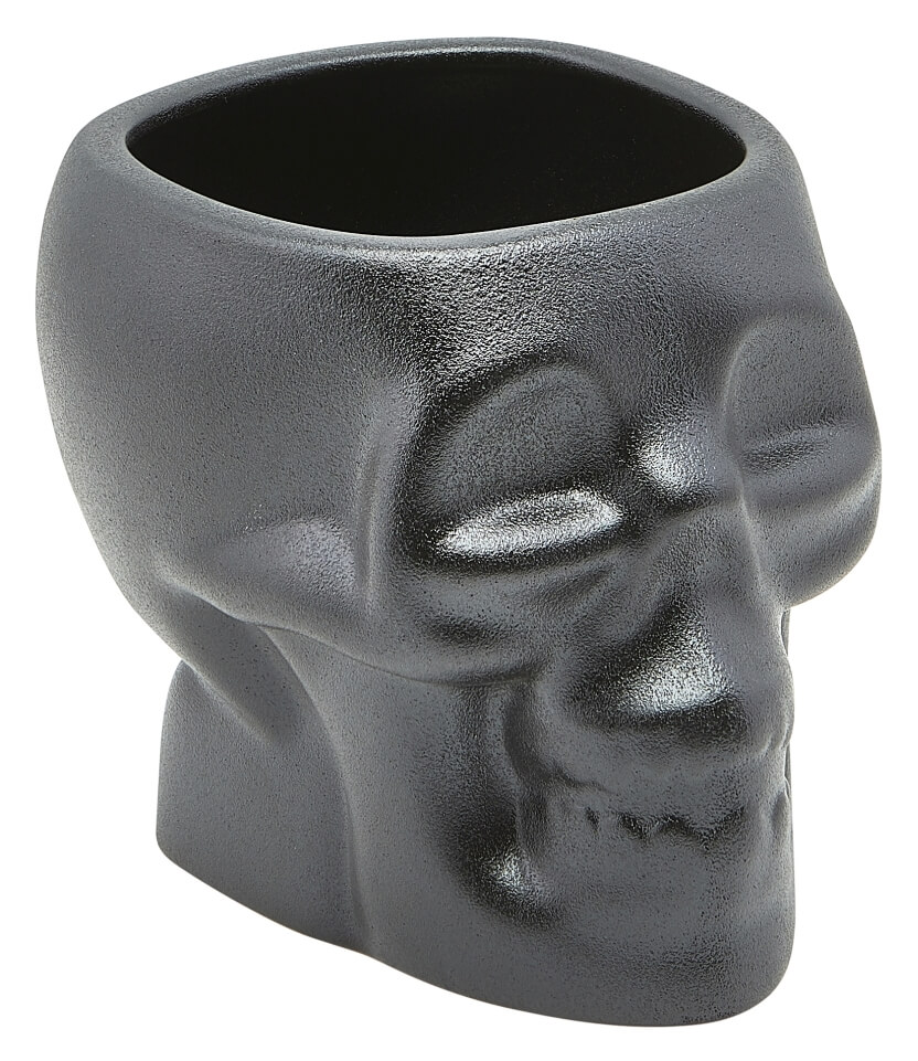 Tiki skull mug, black - 800ml