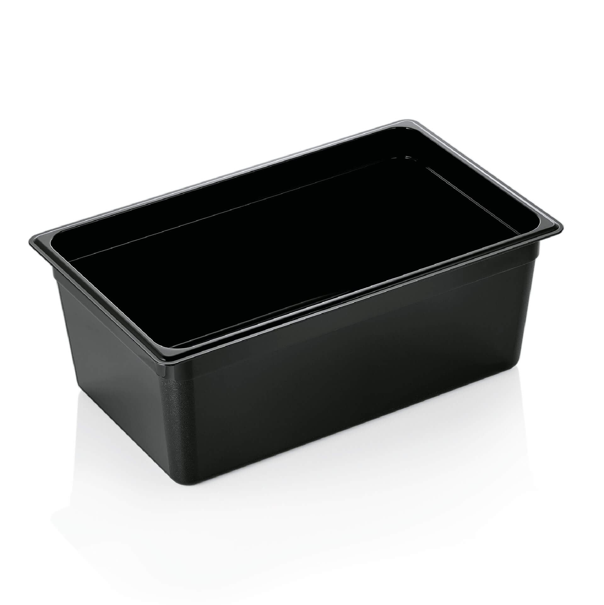 Gastronorm container 200mm depth - PC black (GN 1/1)