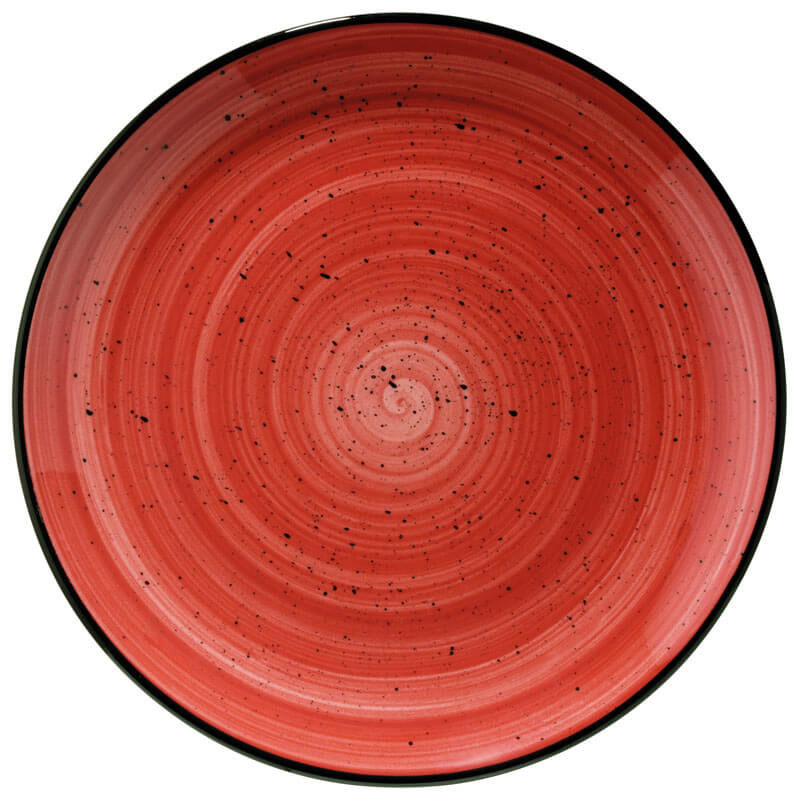 Bonna Aura Passion Gourmet Plate 25cm red - 12 pcs. Bonna Aura Passion Gourmet Plate 25cm red - 12 pcs.