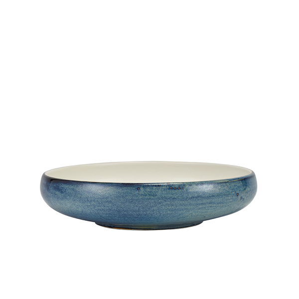 Coupe bowl Terra Aqua Blue with white interior – 24,5 cm (6 pcs.)