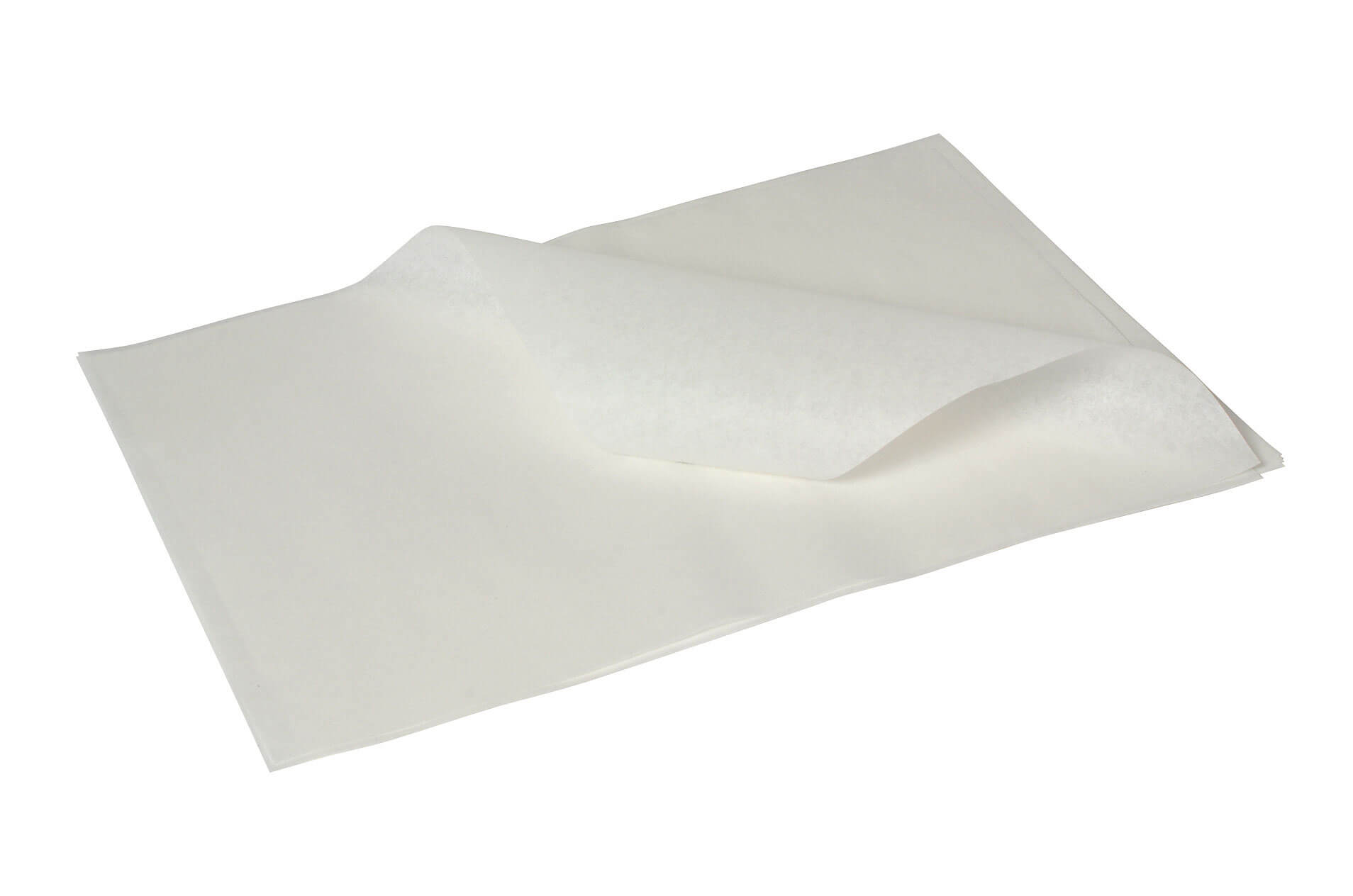 Grease-proof paper, white - 25x20cm (1000 pcs.)