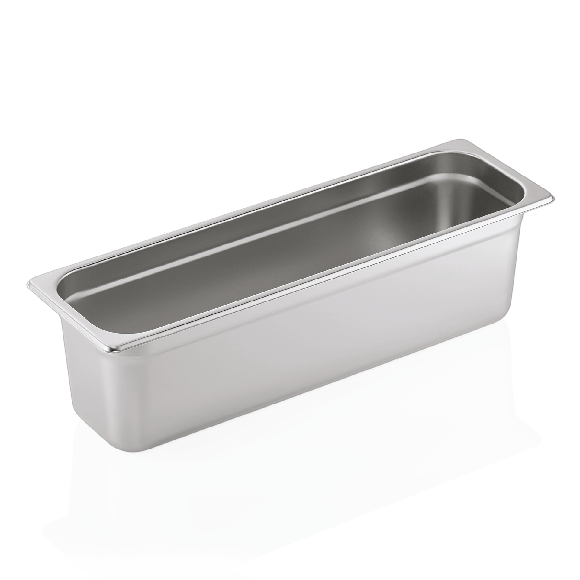 GN 2/4 container, CNS - H 15cm (GN CORE series) GN 2/4 container, CNS - H 15cm (GN CORE series)