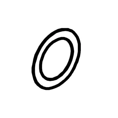 09340 - Santos #9 - Ondulated washer 6202 09340 - Santos #9 - Ondulated washer 6202