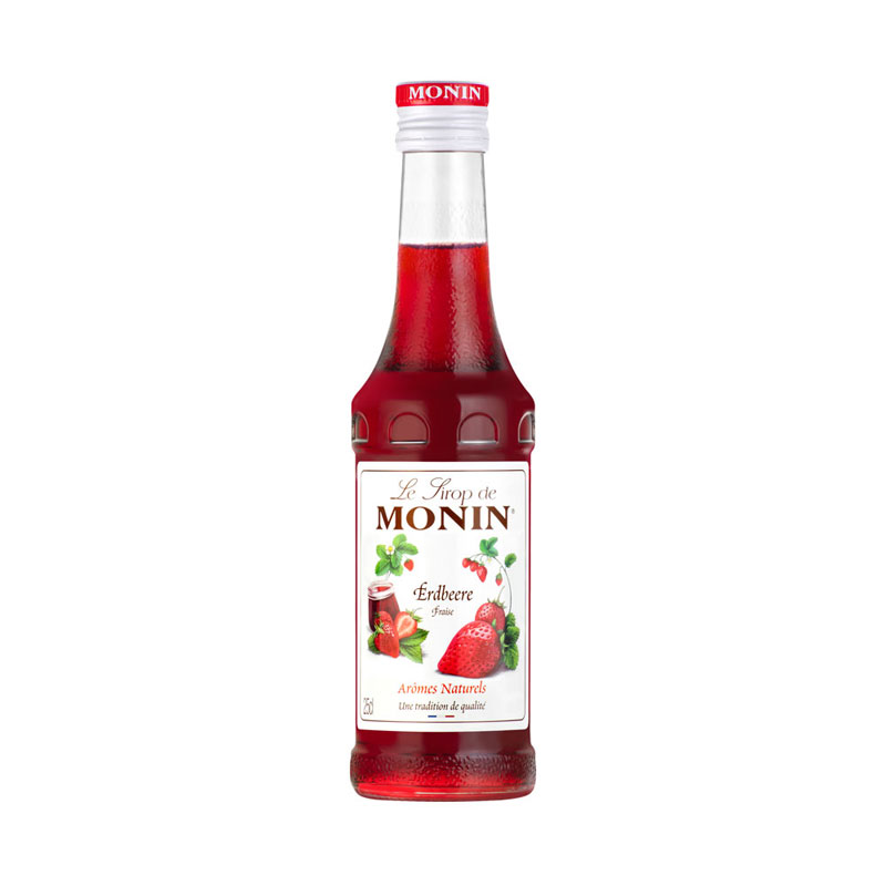 Strawberry - Monin Syrup mini (0,25l) Strawberry - Monin Syrup mini (0,25l)