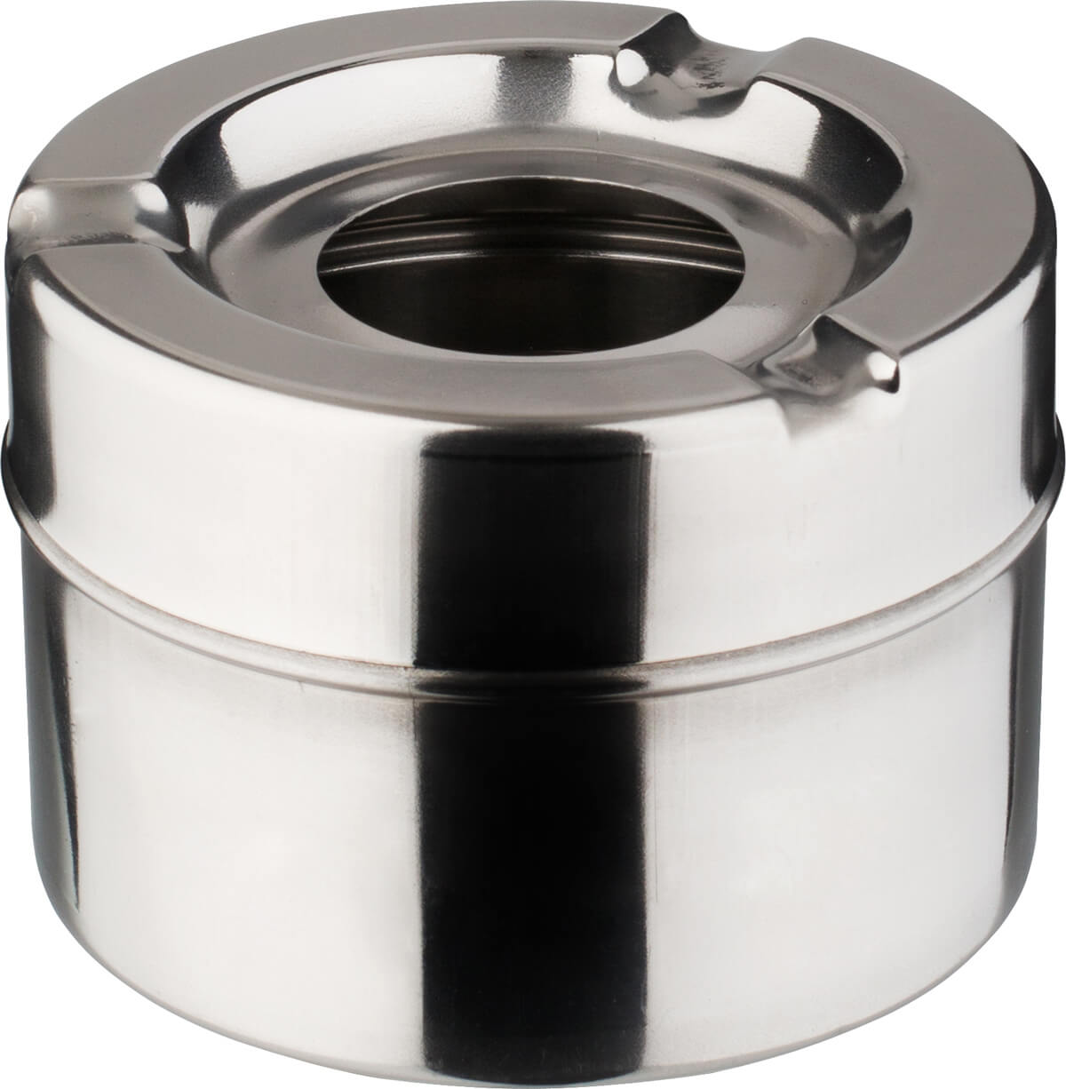 Wind ashtray - stainless steel (10cm)