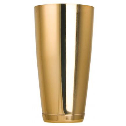 Boston shaker, bottom cap - bronze-gold-colored (845ml)