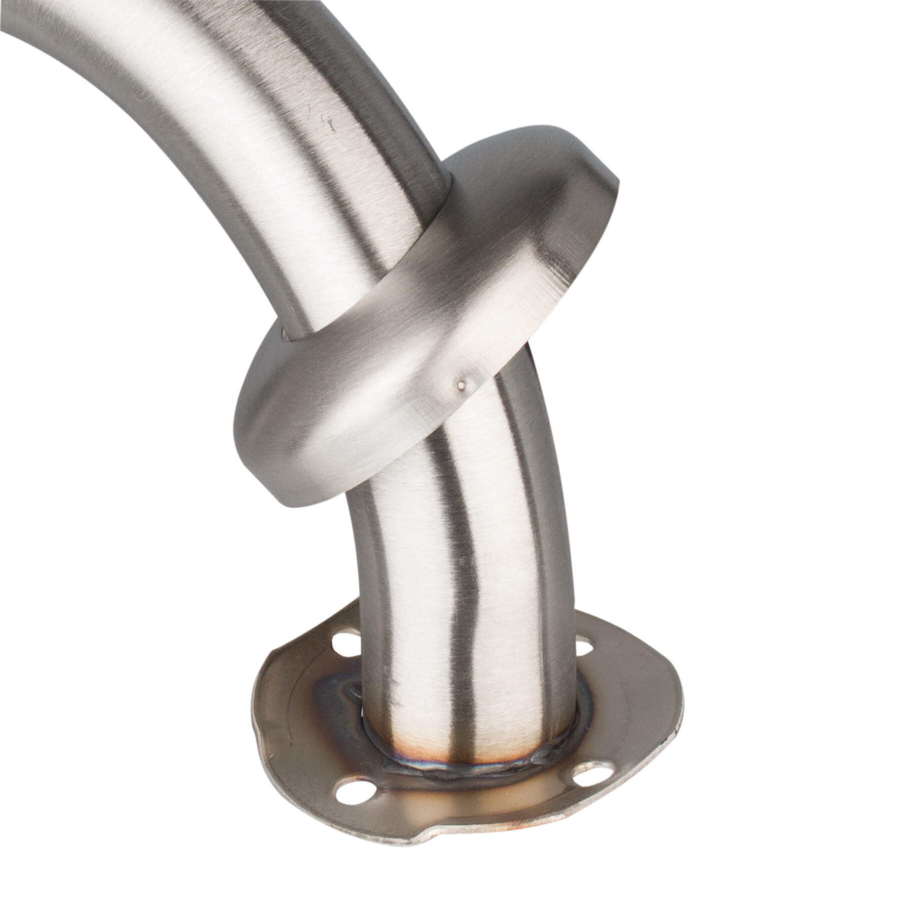 Handrail stainless steel, straight - 300x120mm