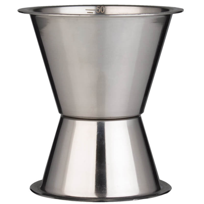 Double jigger 30/50ml, scaling - stainless steel Double jigger 30/50ml, scaling - stainless steel