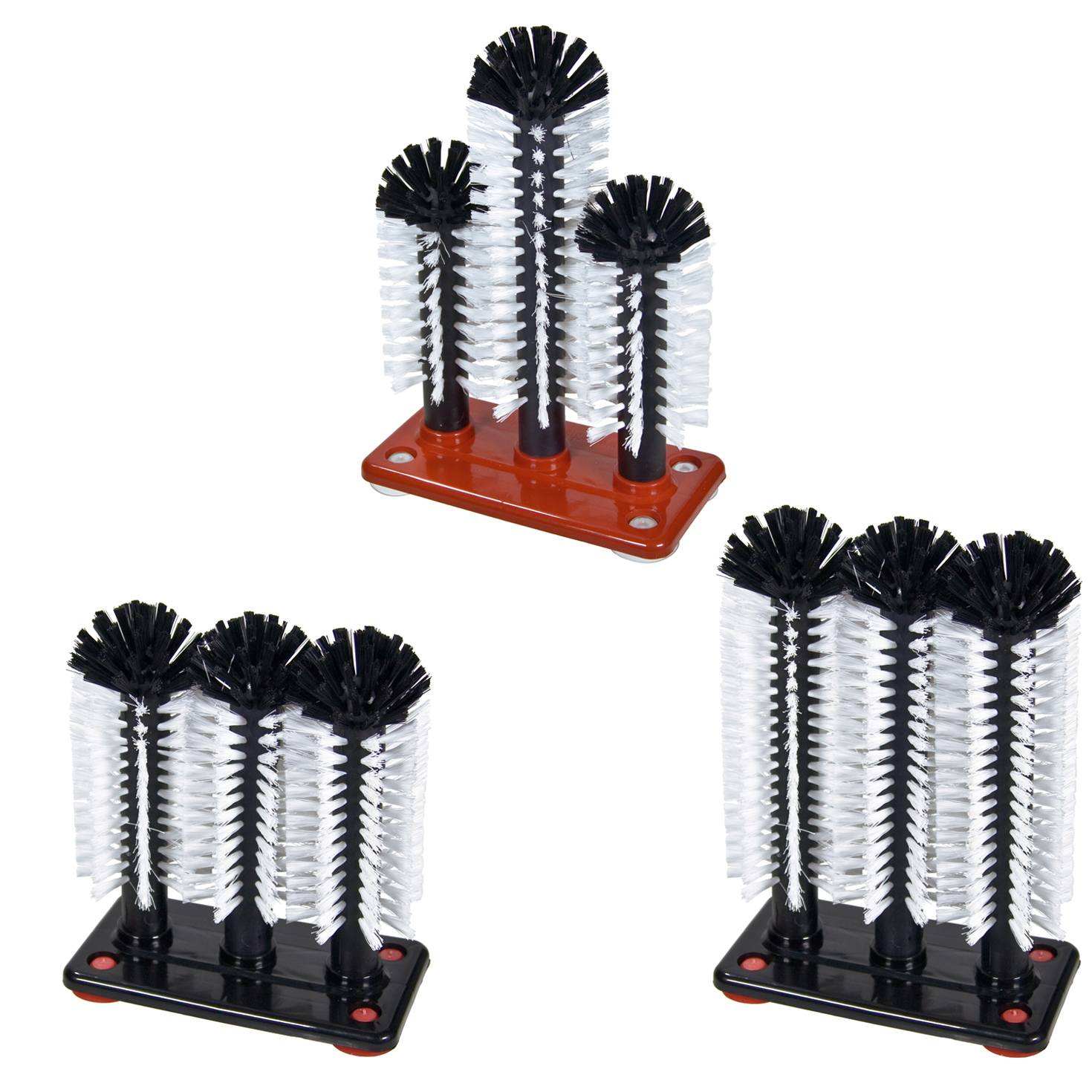 Glass cleaning brush - 1-, 2-, 3-piece
