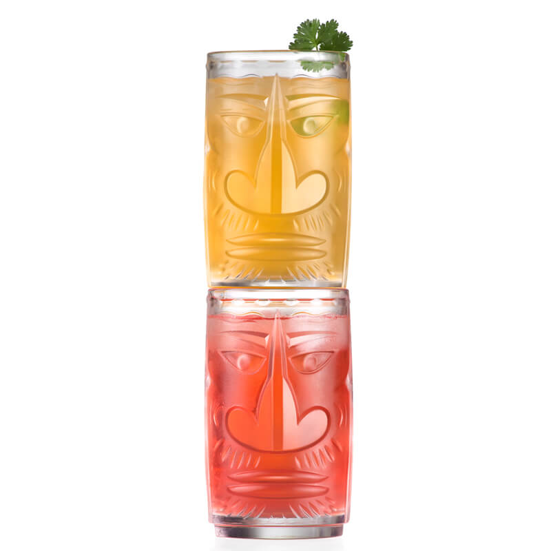 Tiki Glass Sardinia, RCR - 460ml (4 pcs.) Tiki Glass Sardinia, RCR - 460ml (4 pcs.)