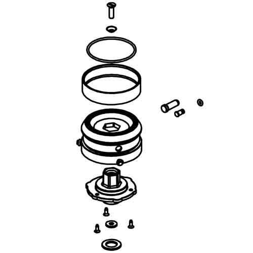 50400 - Santos #50 - Shifter and screw assembly