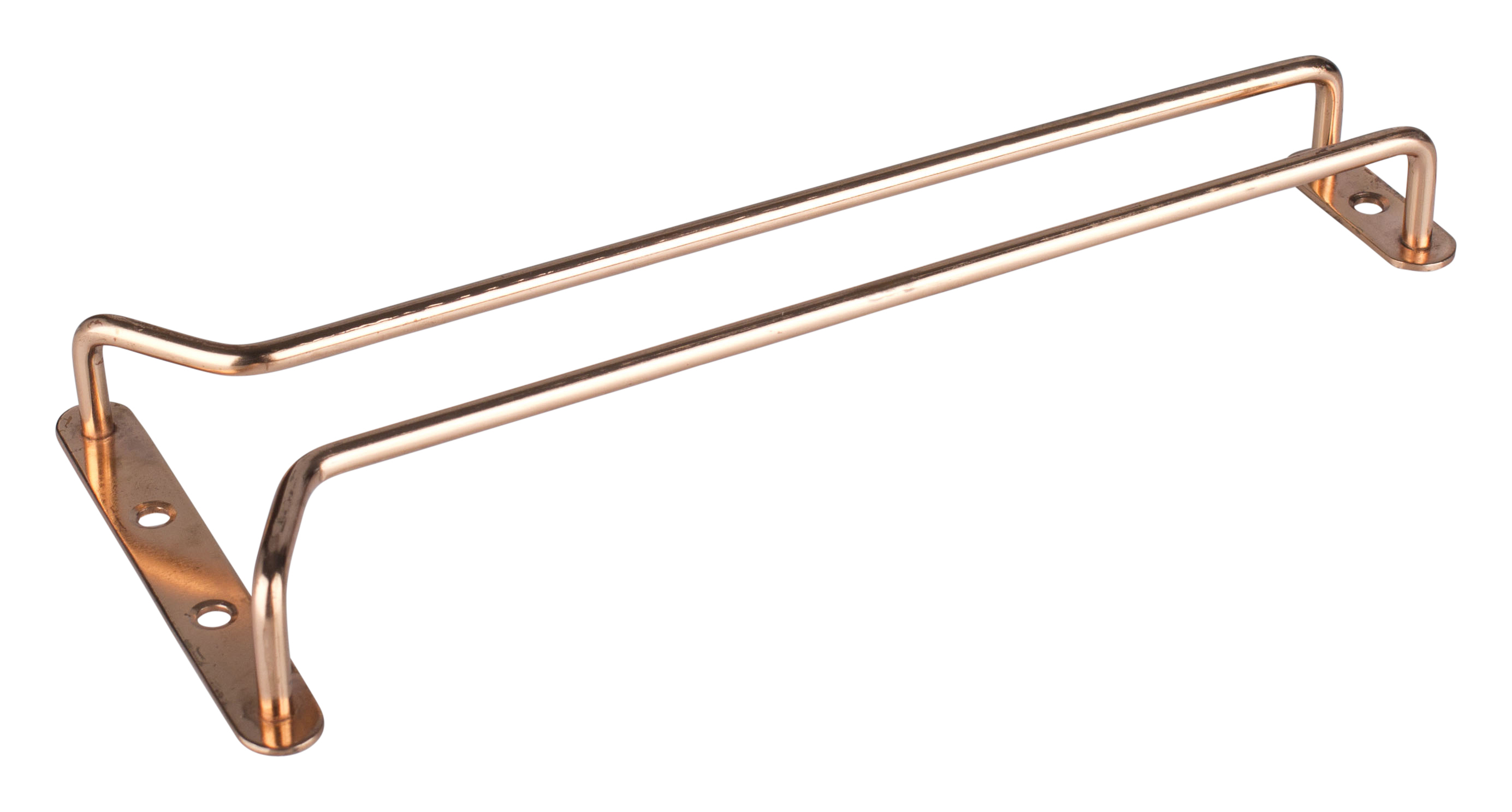 Glassware holder copper-colored - various lengths