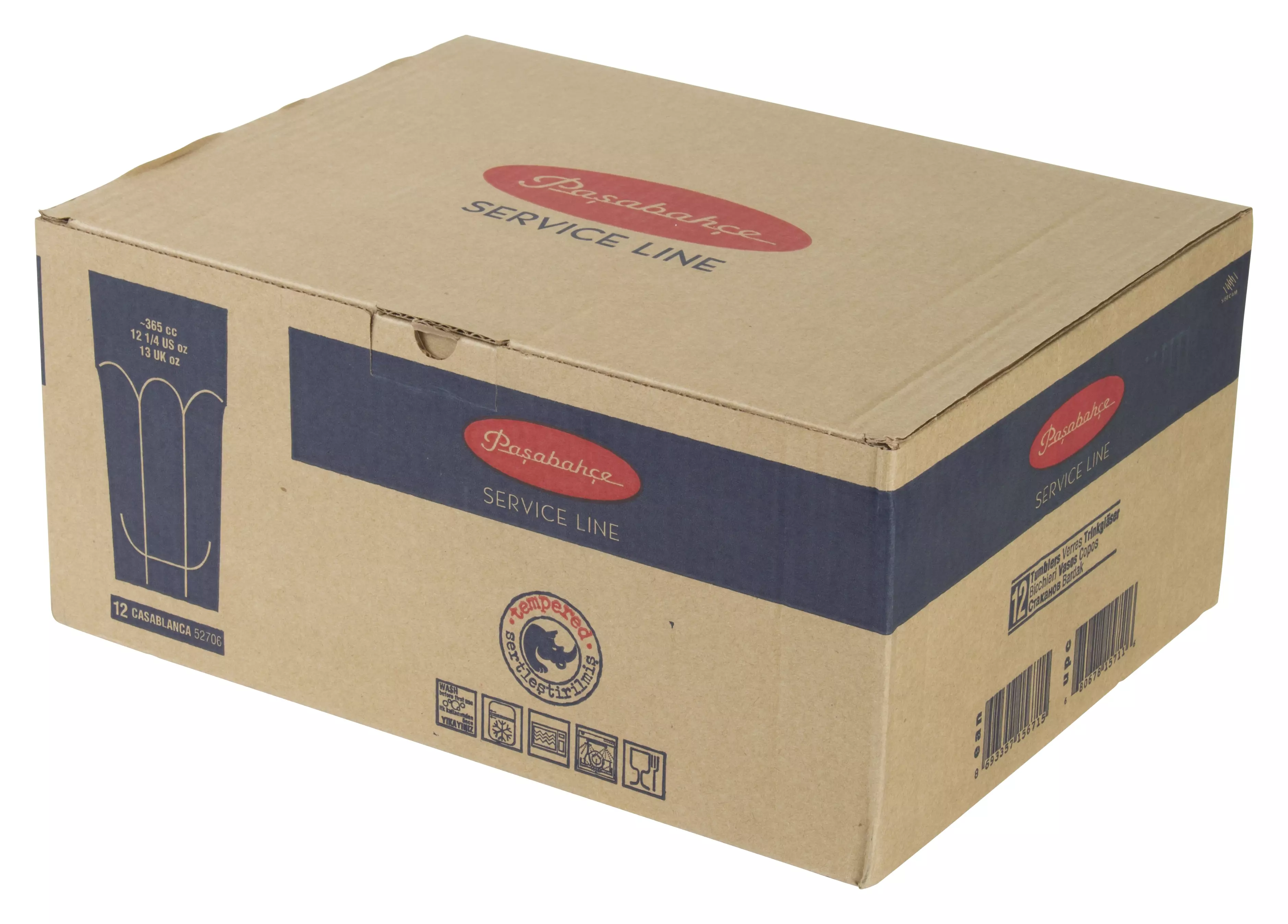 Longdrink glass Casablanca, Pasabahce - 365ml (12 pcs.) Longdrink glass Casablanca, Pasabahce - 365ml (12 pcs.)