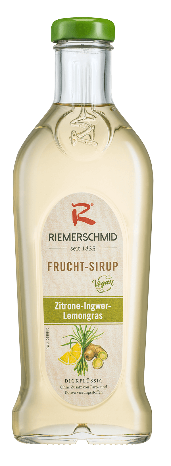 Lemon, ginger and lemon grass - Riemerschmid Fruit Syrup (0,5l)