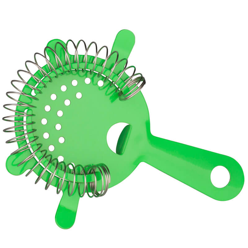 Strainer, neon green - stainless steel (8cm)