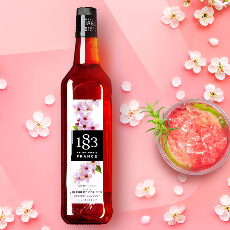 Cherry Blossom - Maison Routin 1883 Syrup (1,0l) Cherry Blossom - Maison Routin 1883 Syrup (1,0l)