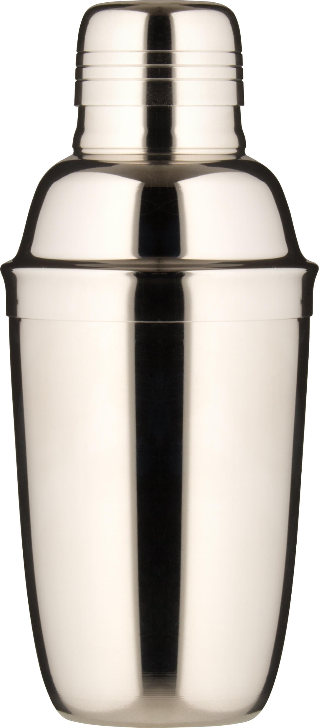 Tripartite Cocktail Shaker Deluxe, stainless steel - 300ml