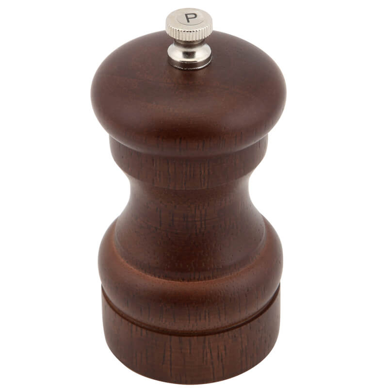 Salt/Pepper Grinder, wood - dark brown (10cm) Salt/Pepper Grinder, wood - dark brown (10cm)