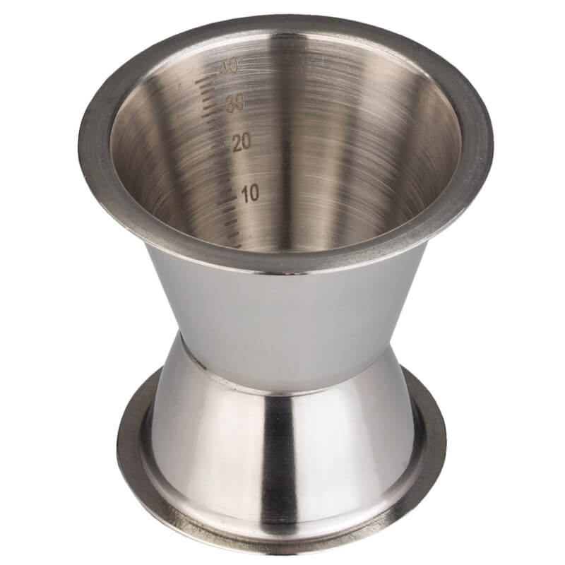 Double jigger 20/40ml, scaling - stainless steel Double jigger 20/40ml, scaling - stainless steel