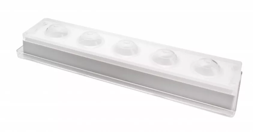 Ice cube mold, 5 ball - silicone (4,8cm) Ice cube mold, 5 ball - silicone (4,8cm)