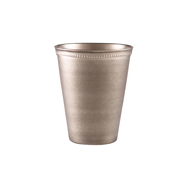 Beaded Vintage Steel Serving Cup - 380ml (12 pcs.) Beaded Vintage Steel Serving Cup - 380ml (12 pcs.)