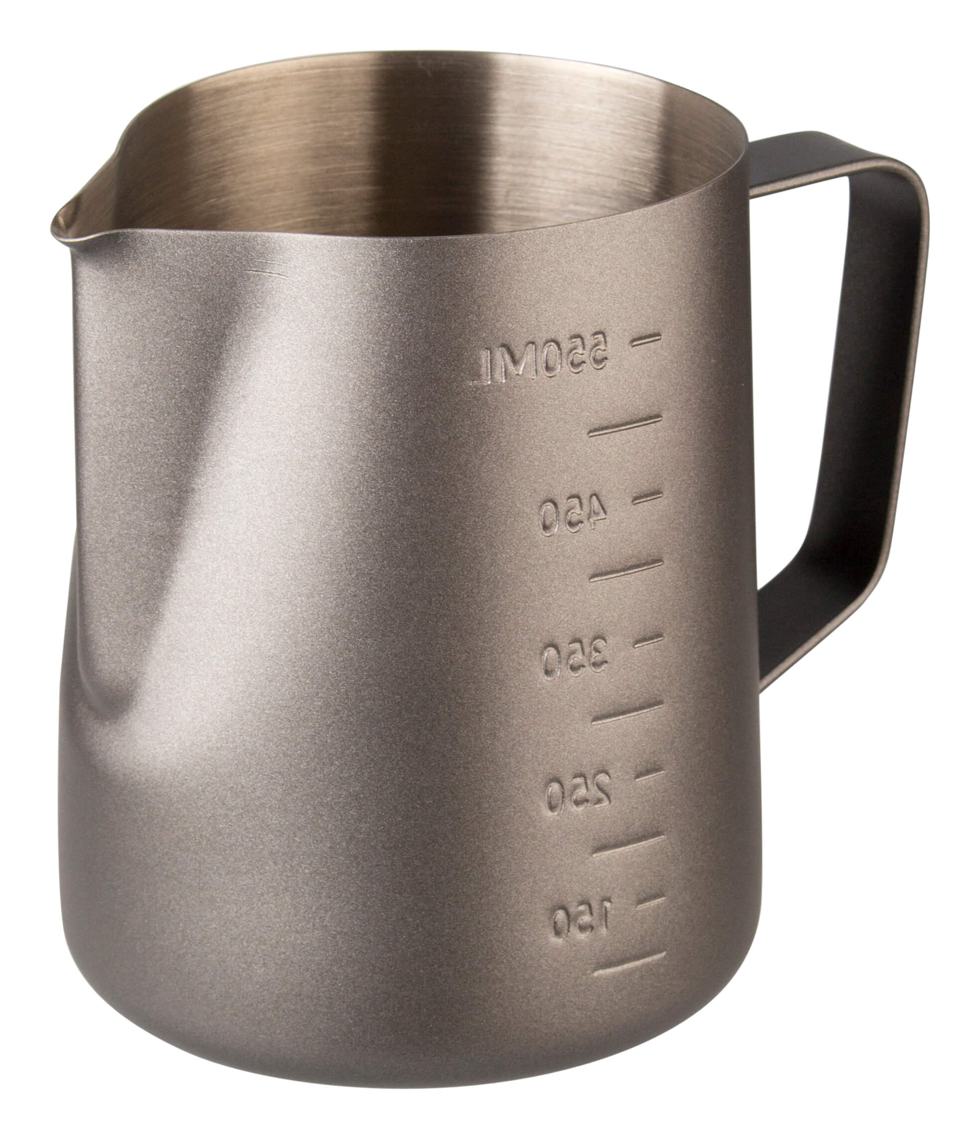 Milk Jug with scale, stainless steel - 600ml