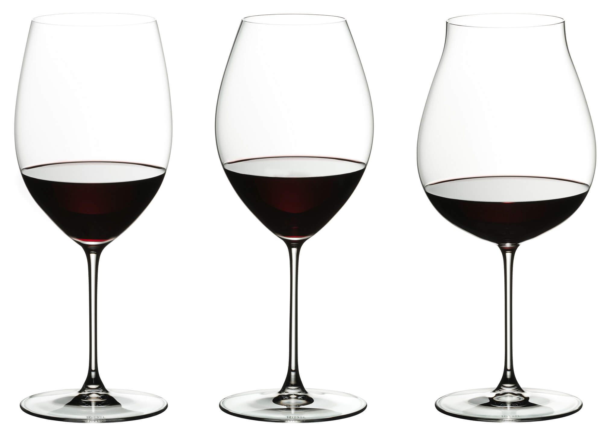 Red wine tasting set Veritas, Riedel (3 pcs.)