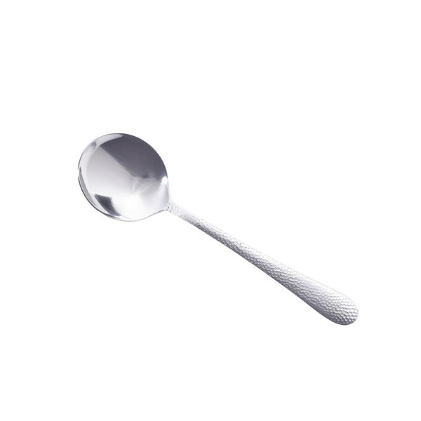 Soup spoon Cortona - stainless steel (12 pcs.)