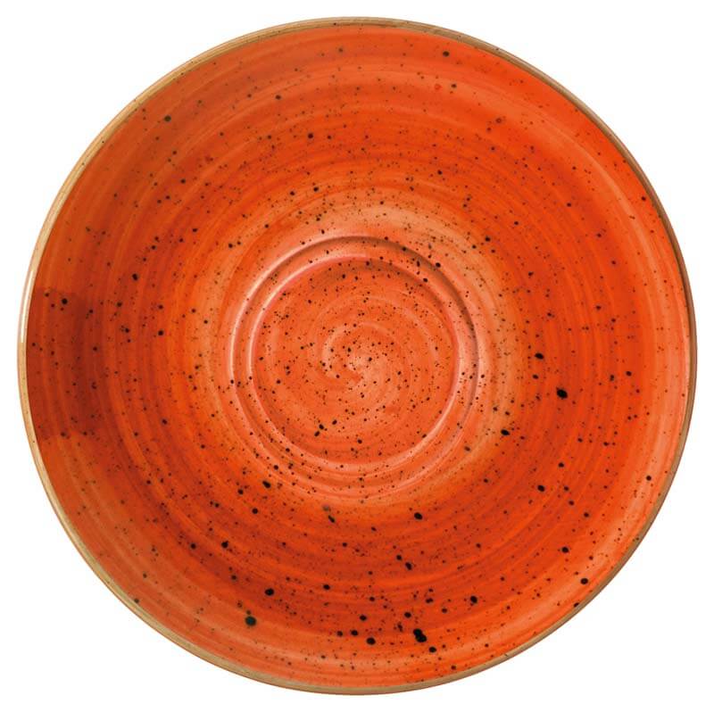Bonna Aura Terracotta Gourmet Multi purpose saucer 16cm orange - 6 pcs. Bonna Aura Terracotta Gourmet Multi purpose saucer 16cm orange - 6 pcs.