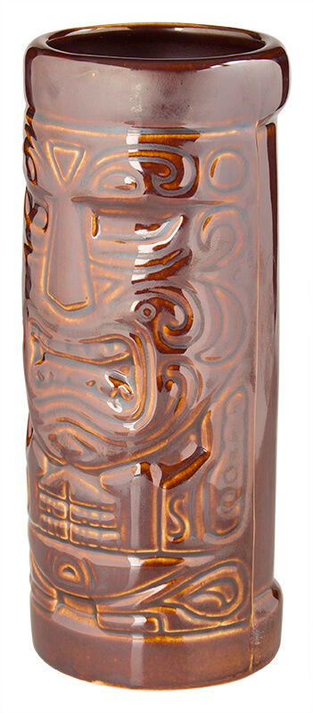 Tiki Mug Aztec, brown - 460ml