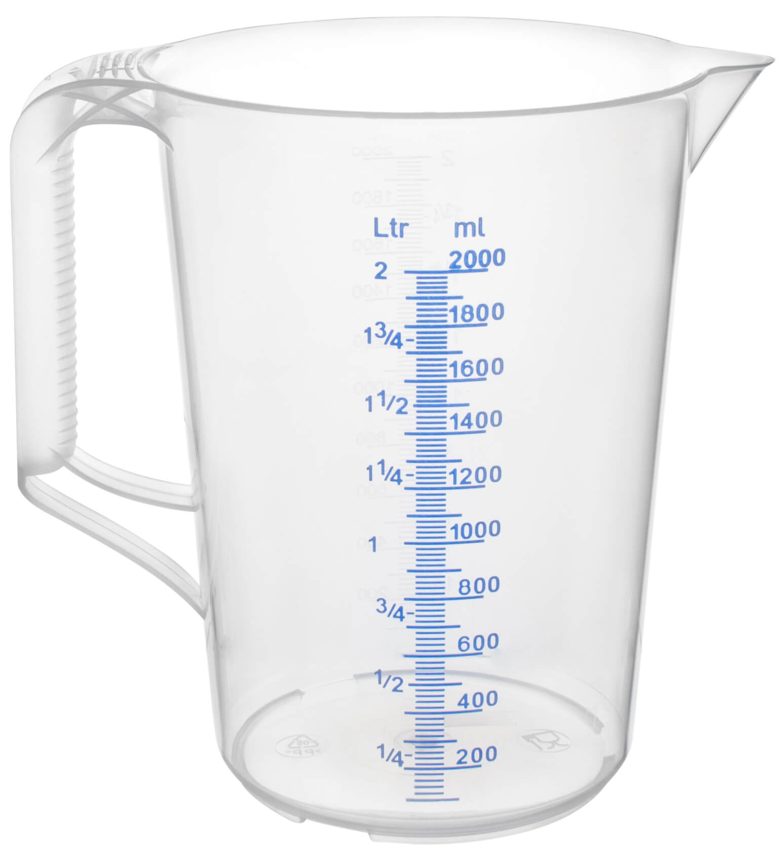 Measuring cup, PP - scale up to 2000ml