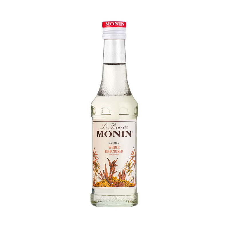 Cane sugar white - Monin Syrup mini (0,25l) Cane sugar white - Monin Syrup mini (0,25l)
