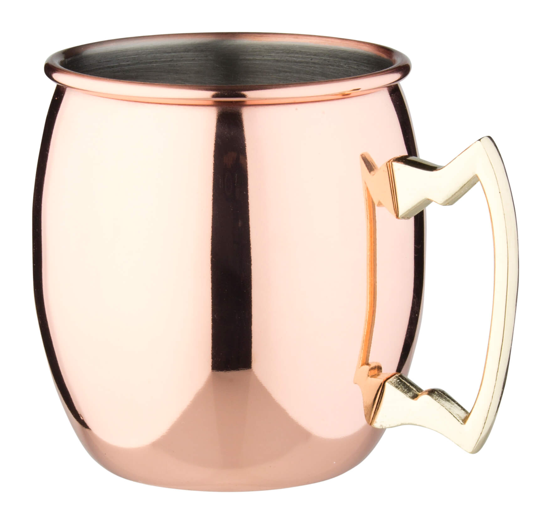 Stainless steel mug Moscow Mule, copper colored - 420ml