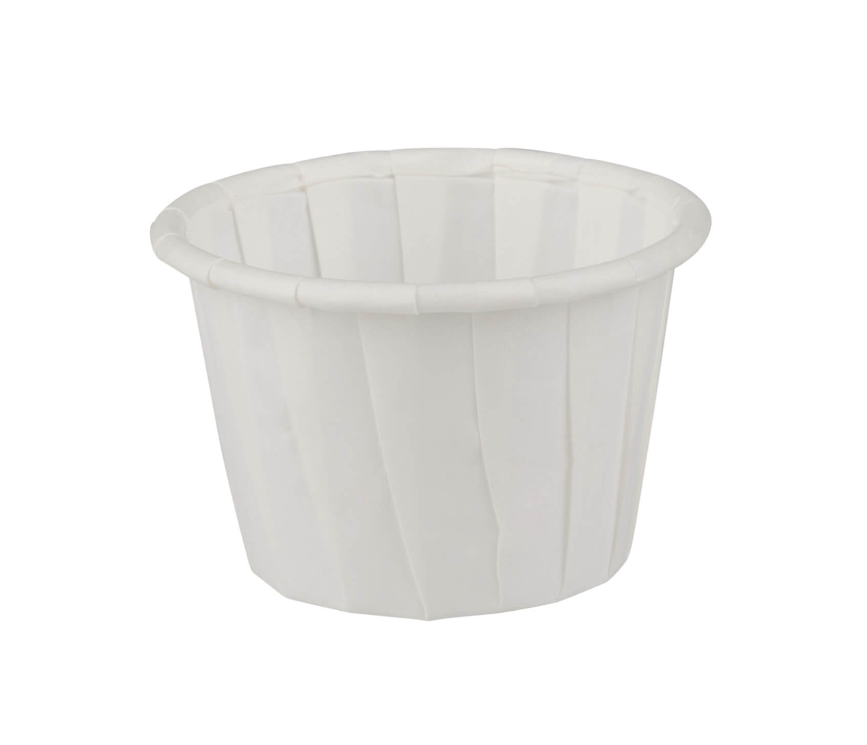 Dressing cup wax paper white - different sizes (250 pcs.)